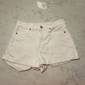 White American Eagle Jean Shorts